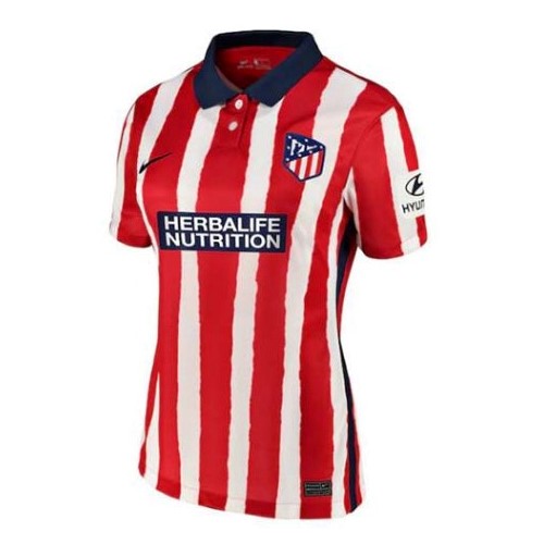 Camiseta Atletico Madrid Primera Equipación Mujer 2020-2021